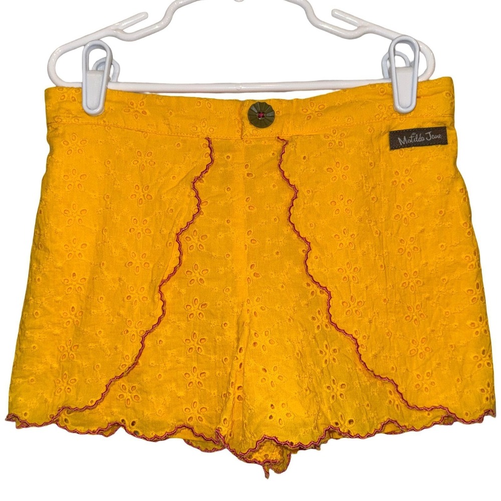 Matilda Jane Size 8 NWOT Ramona Shorts Enchanted Garden